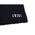 Amiri 2023SS Classic letters embroidered tassel drawstring Black White Blue