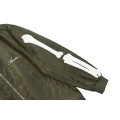 Amiri Bones Sleeve Bomber Jacket (Black/Army Green)