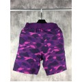 Bape Classic Purple Camo Shark Shorts