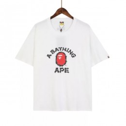 Bape Red Head T-Shirt 2 Colors Black White