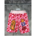 Bape ABC Camo Shark Pink Shorts