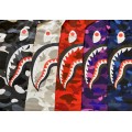 Bape Side Shark Camo T-Shirt 5 Colors