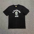 Bape Small Ape Logo T-Shirt Black White