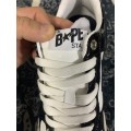 Bape Sta Patent Shoes Black & White (US5-US12)