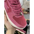 Bape Sta Bapesta Suede Low Shoes Pink (US5-US12)