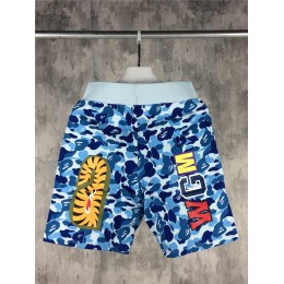 Bape ABC Blue Camo Shorts