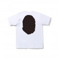 Bape A Bathing Ape Big Ape Logo T-Shirt Black White Khaki