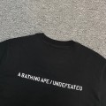 Bape x Undefeated UNDFTD A Bathing Ape T-Shirts Black White