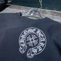 Chrome Hearts C Horseshoe Logo Sweatshirt Grey