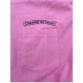 Chrome Hearts Matty Boy pink long sleeves t-shirt (women/men)