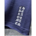 Chrome Heart Pocket Embroidery Logo Shorts (Black/Purple)