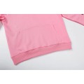 Chrome Hearts VANITY AFFAIR Plaid cross pink hoodie