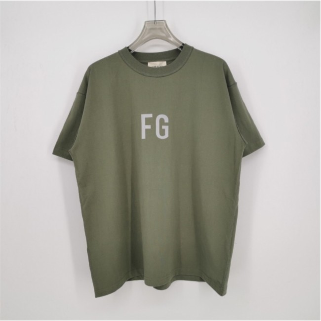 Fear of God FG Coloful Laser Logo T-Shirt
