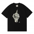 Gallery dept skull’s middle finger tee t-shirt black