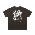 Gallery Dept Art That Kills Distressed T-Shirt (Black/Brown)