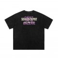 Gallery Dept G fonts washed distressed tee t-shirt black