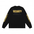 Gallery Dept security long sleeve black t-shirt