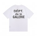 Gallery dept destroyed distressed fonts t-shirt black white