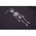 Gallery Dept flame skull print long sleeves t-shirt dark grey
