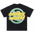 Hellstar Studios the smiling face of the earth tee white black