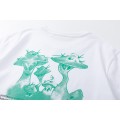 Off White Mushroom Tree T-Shirt Black White
