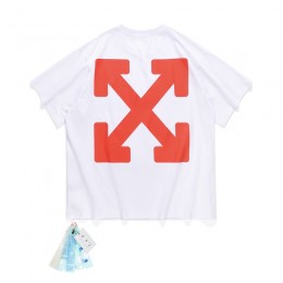 Off White 'Emotionally Available' Orange Logo T-Shirt (Black/White)