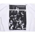 Off White Oil Painting T-Shirt White