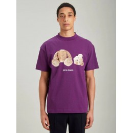 Palm Angels Bear T-Shirt Purple
