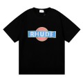 Rhude letters red sun Tee 3 Colors
