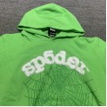 Sp5der Spider Worldwide Hoodie / Pants Green Tracksuit