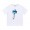 Trapstar Blue Sky T Logo T-Shirt Black White
