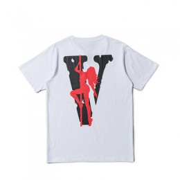 Vlone Stripper Tee T-Shirt (Black/White)