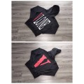 Vlone Big V logo hoodie black
