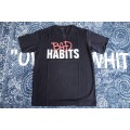 VLONE x Nav Drip Bad Habits T-Shirts Black White